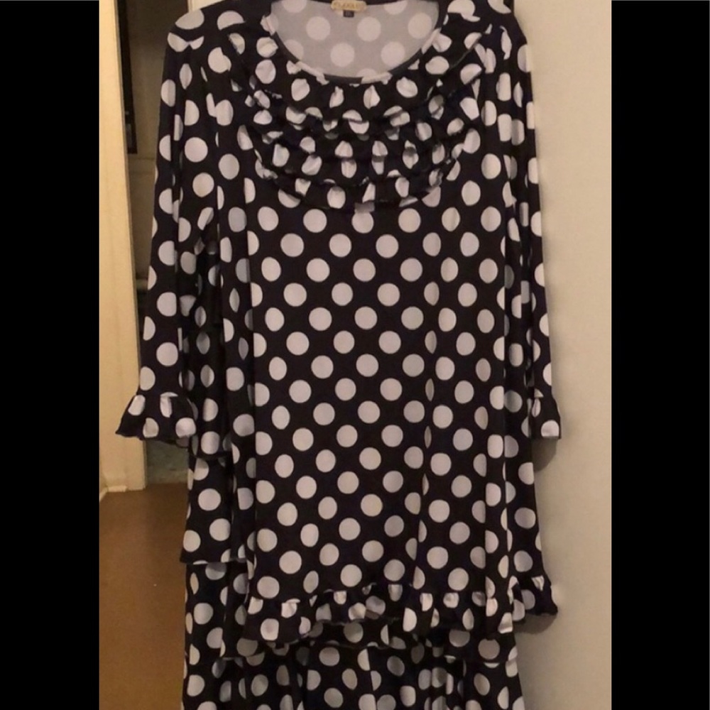 Polka dot tunic